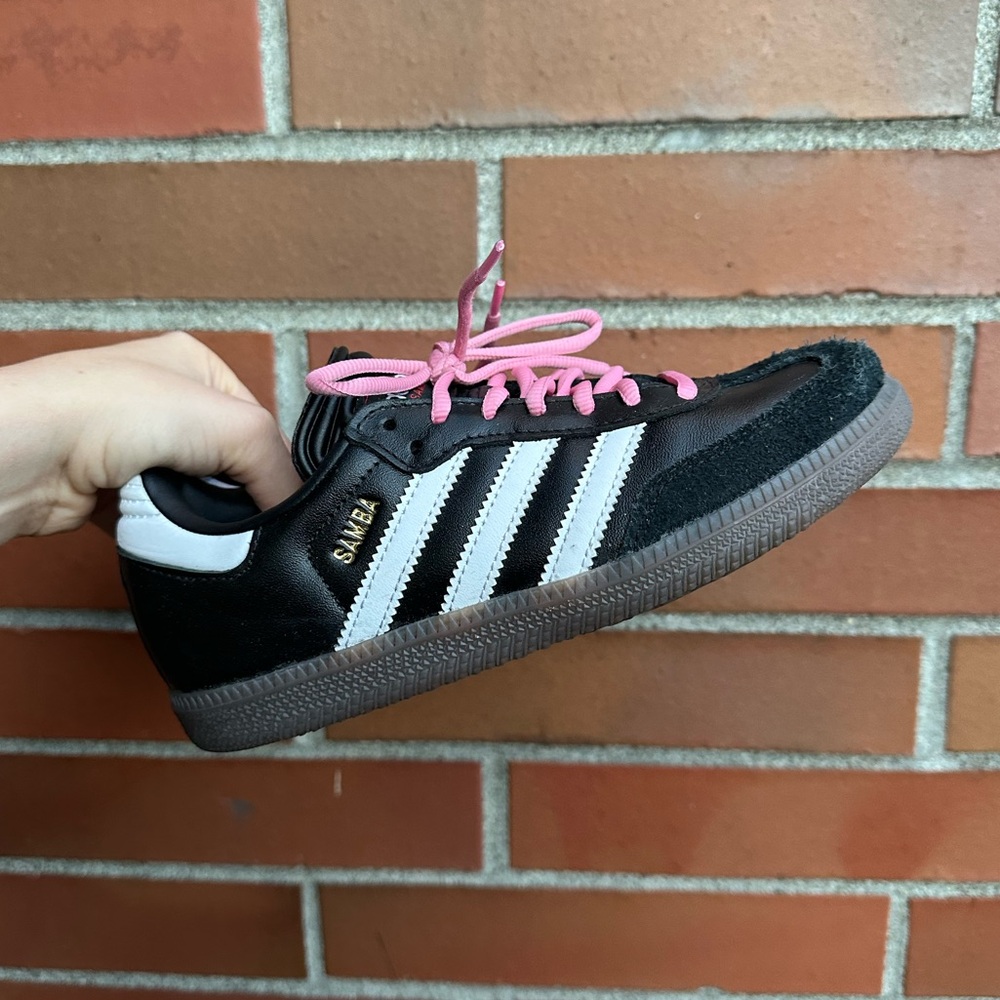 adidas Kids Sneakers Black and Pink